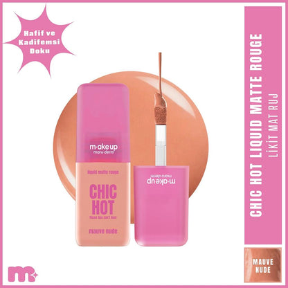 Maruderm Make Up Chic Liquid Matte Lipstick in Mauve Nude by Beauty Care Bag