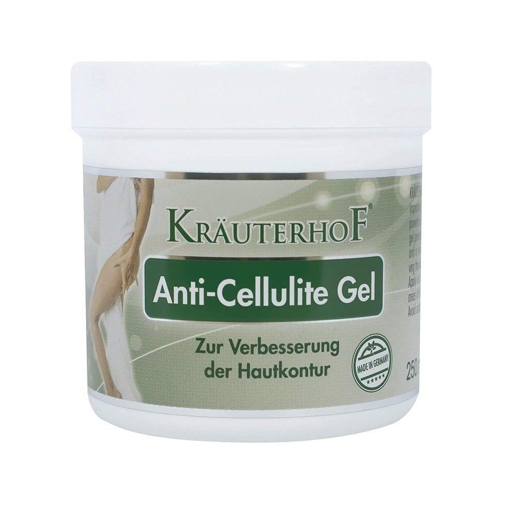 Krauterhof Anti-Cellulite Gel 250ml - Reduce Cellulite Appearance with Herbal Ingredients by Beauty Care Bag