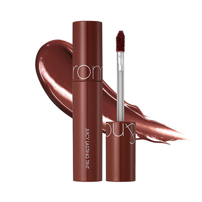 rom&nd Juicy Lasting Tint: Dark Coconut - Korean Lip Tint for Glossy, Hydrated & Long-Lasting Color by Beauty Care Bag