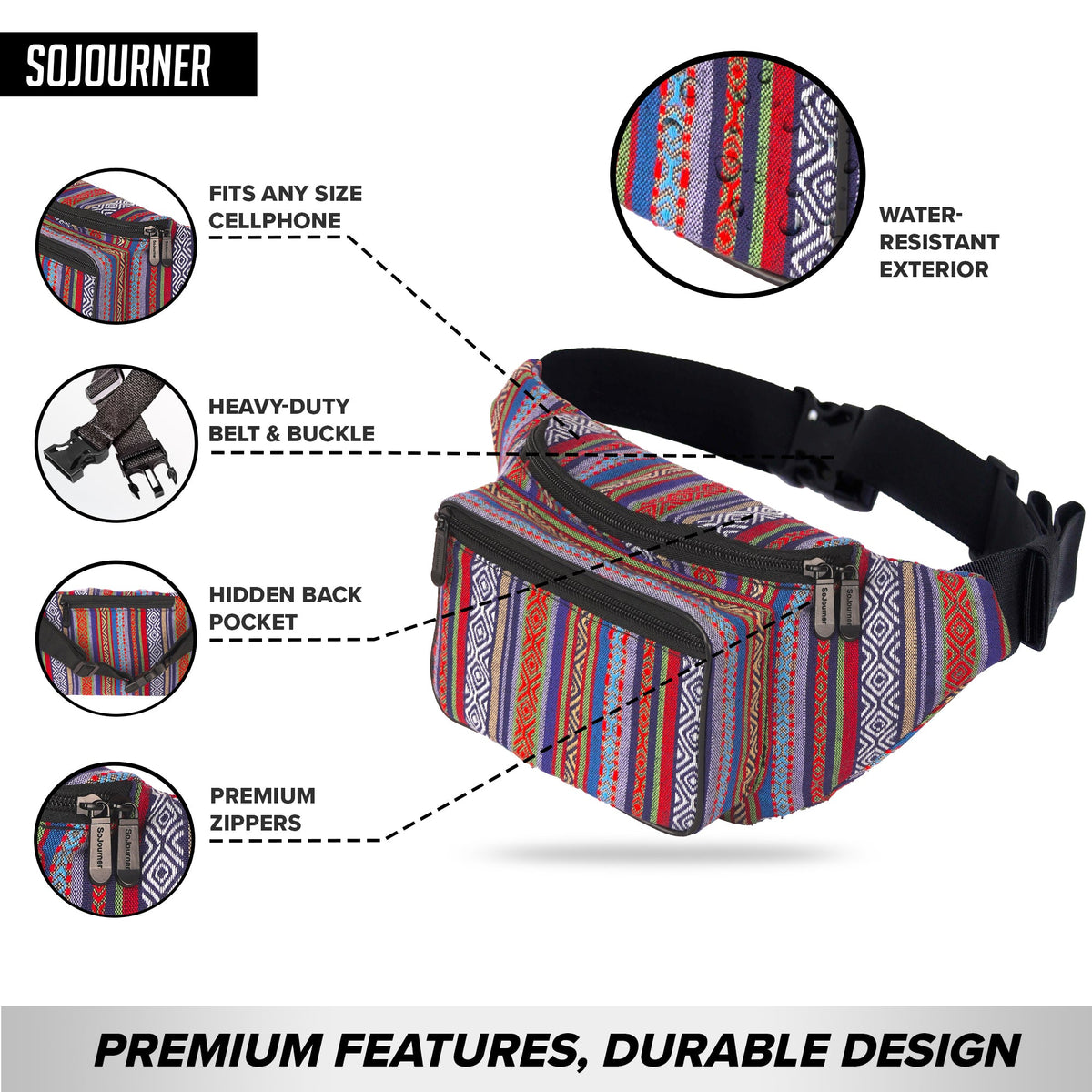 Fanny Pack (Solids) by SoJourner