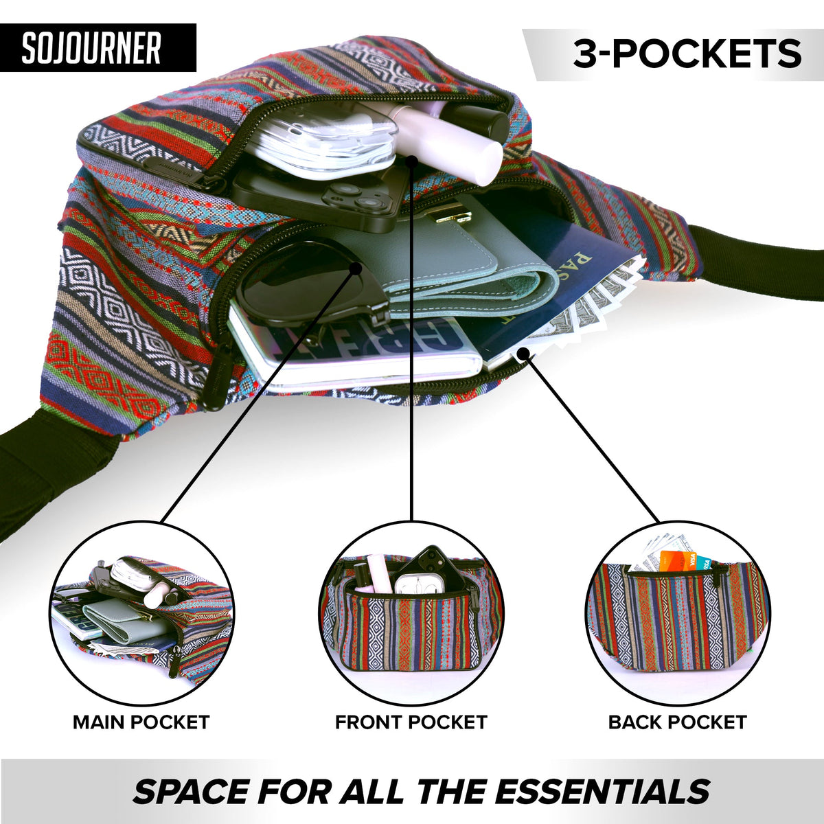 Fanny Pack (Solids) by SoJourner