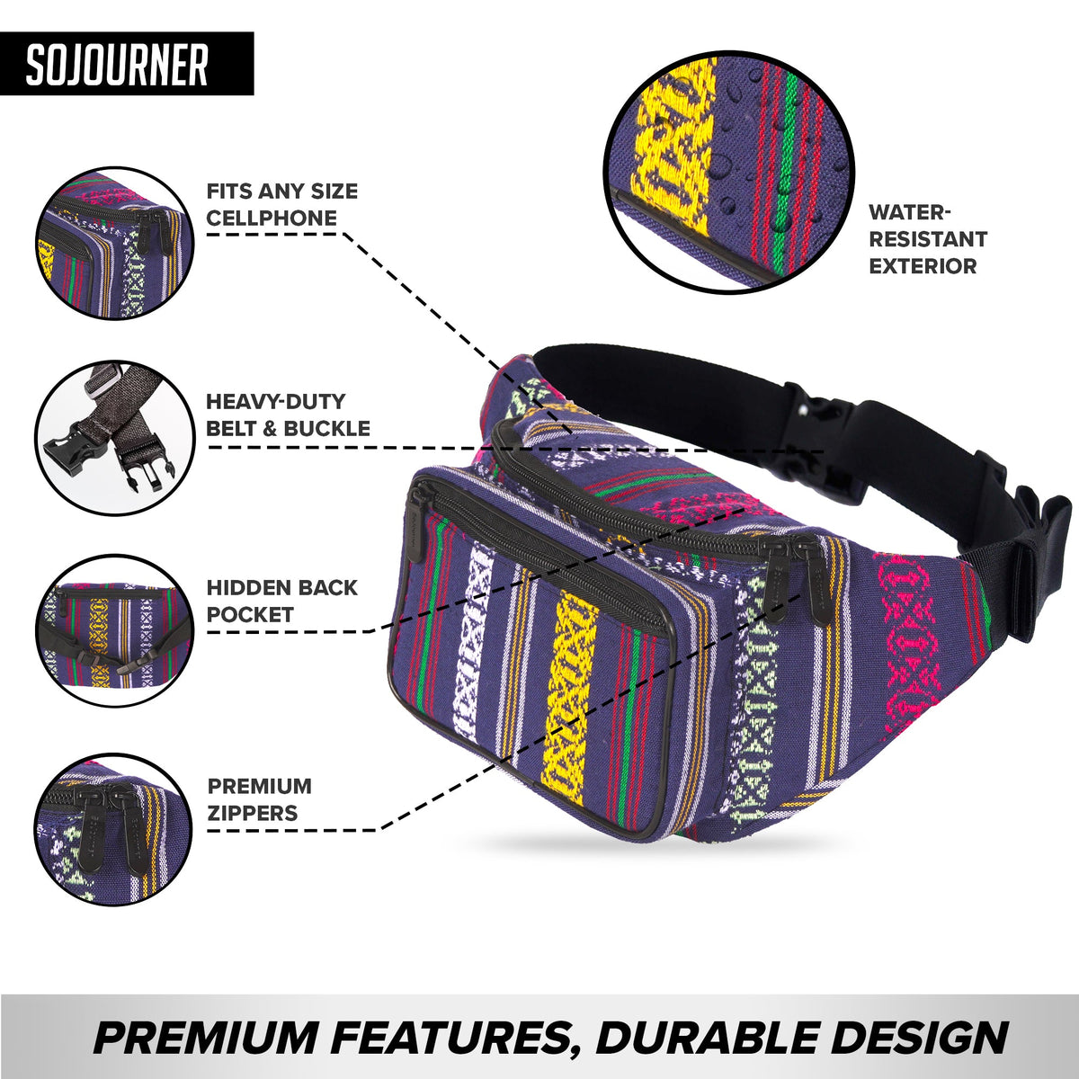 Fanny Pack (Solids) by SoJourner