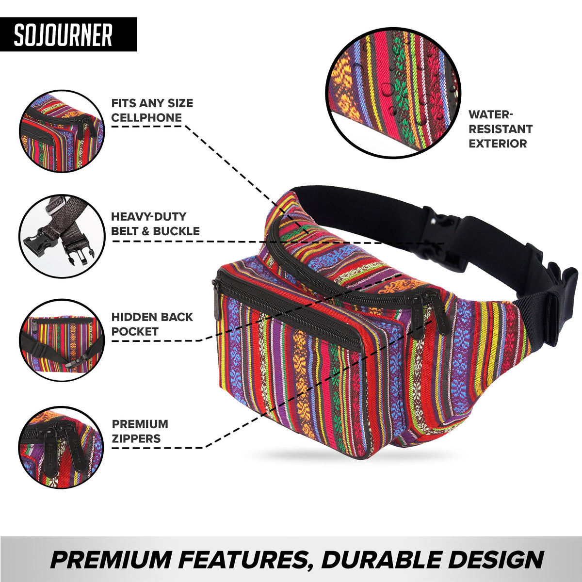 Fanny Pack (Solids) by SoJourner