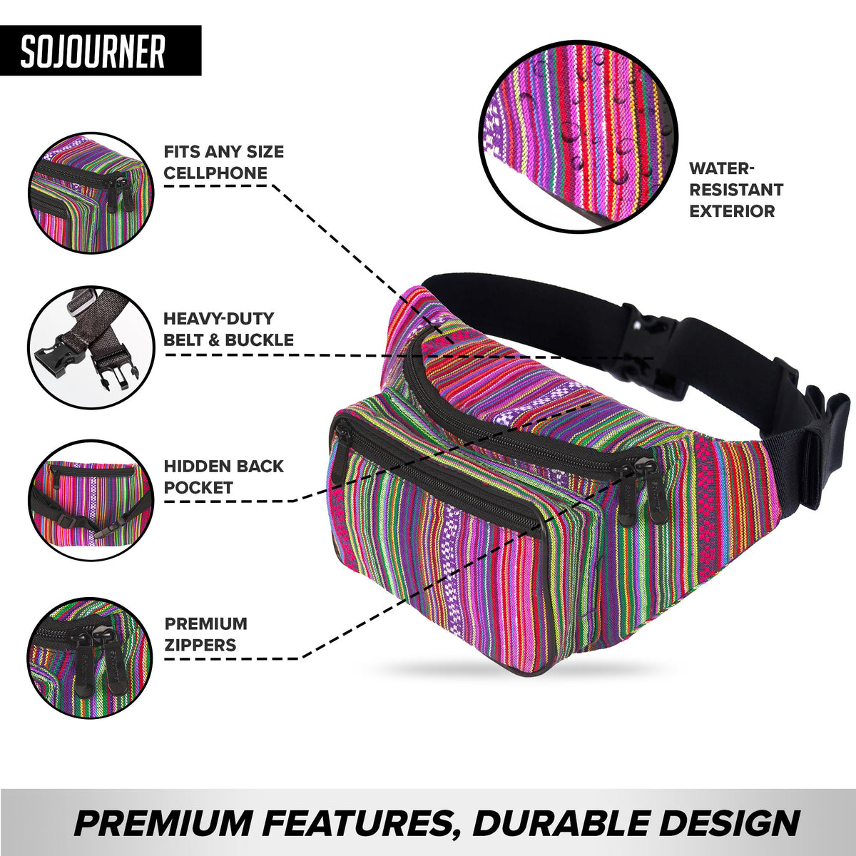 Fanny Pack (Solids) by SoJourner