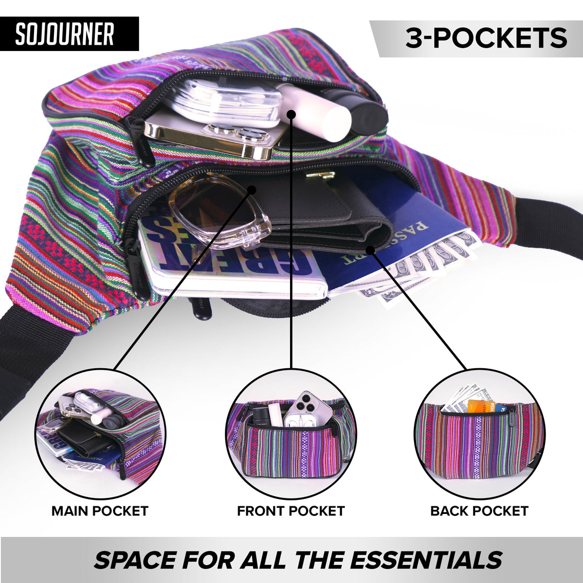 Fanny Pack (Solids) by SoJourner