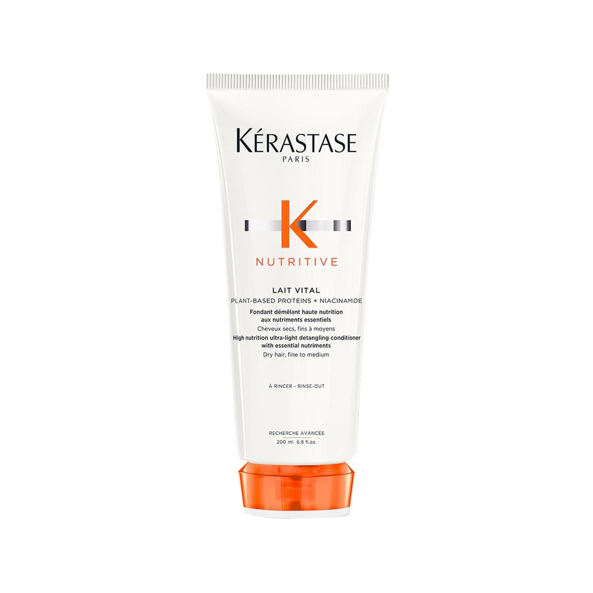 Kerastase Nutritive Lait Vital Hair Cream for Dry Hair - 200ml, Nourishing & Moisturizing Properties by Beauty Care Bag