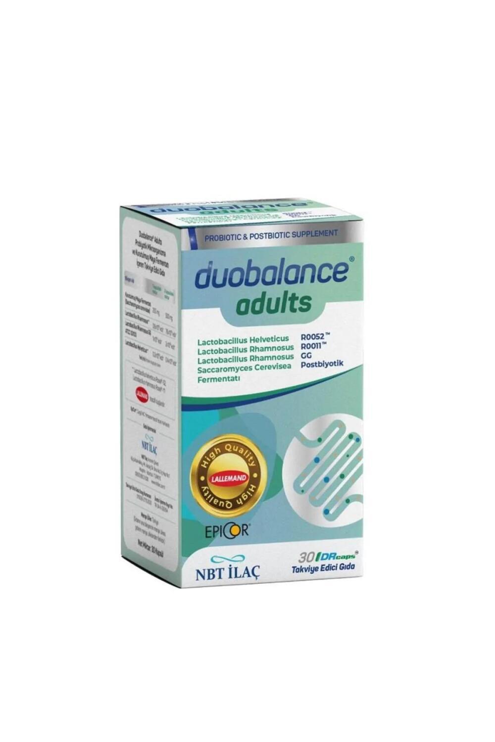 Nbt Life Doubalance: Advanced Probiotic Supplement for Gut Health, Immune Support - Vegan, Vegetarian - Lactobacillus Rhamnosus, Saccharomyces Cerevisiae by Beauty Care Bag