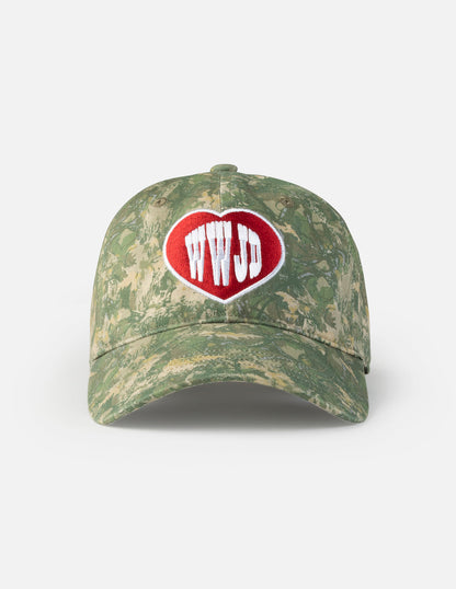 WWJD Camo Hat by Elevated Faith