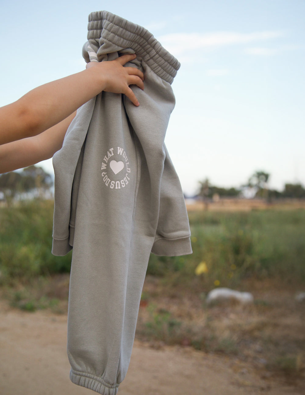 WWJD Varsity Kids Sweatpant by Elevated Faith