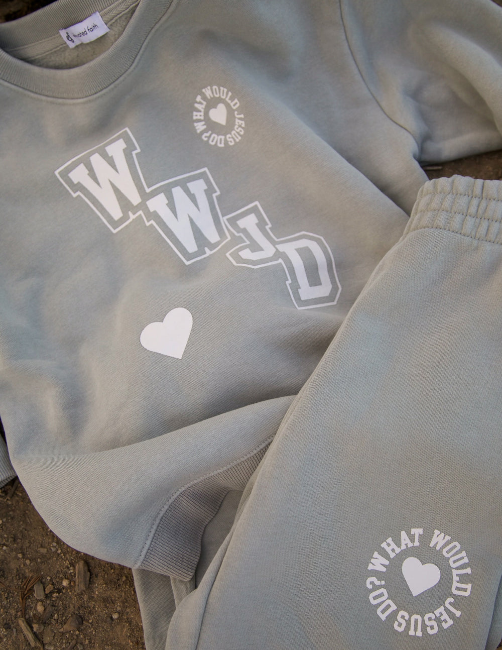 WWJD Varsity Kids Sweatpant by Elevated Faith