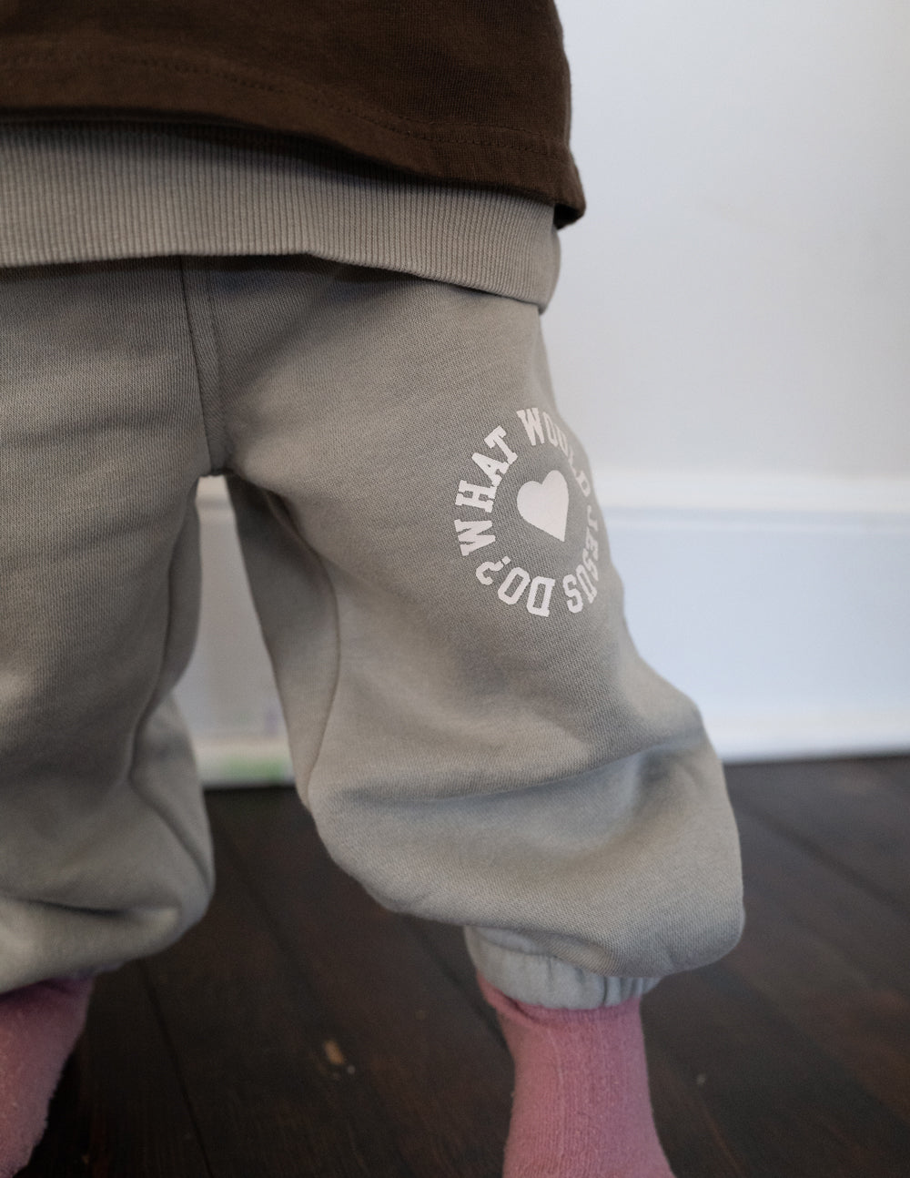 WWJD Varsity Kids Sweatpant by Elevated Faith