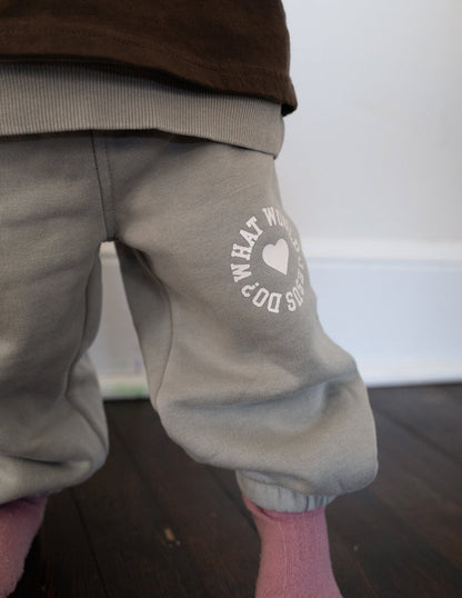 WWJD Varsity Kids Sweatpant by Elevated Faith