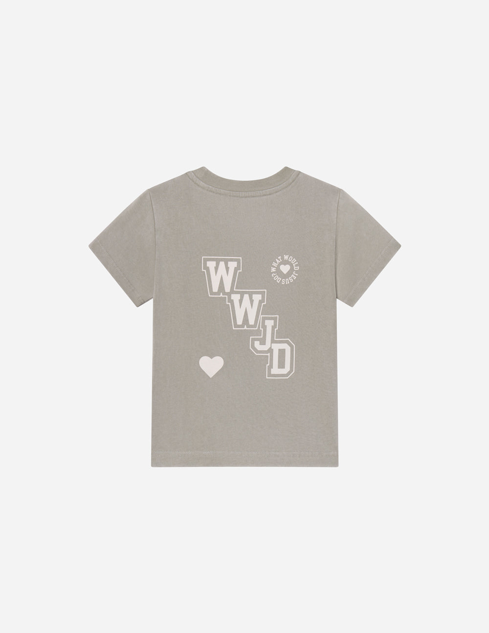 WWJD Varsity Kids Tee by Elevated Faith