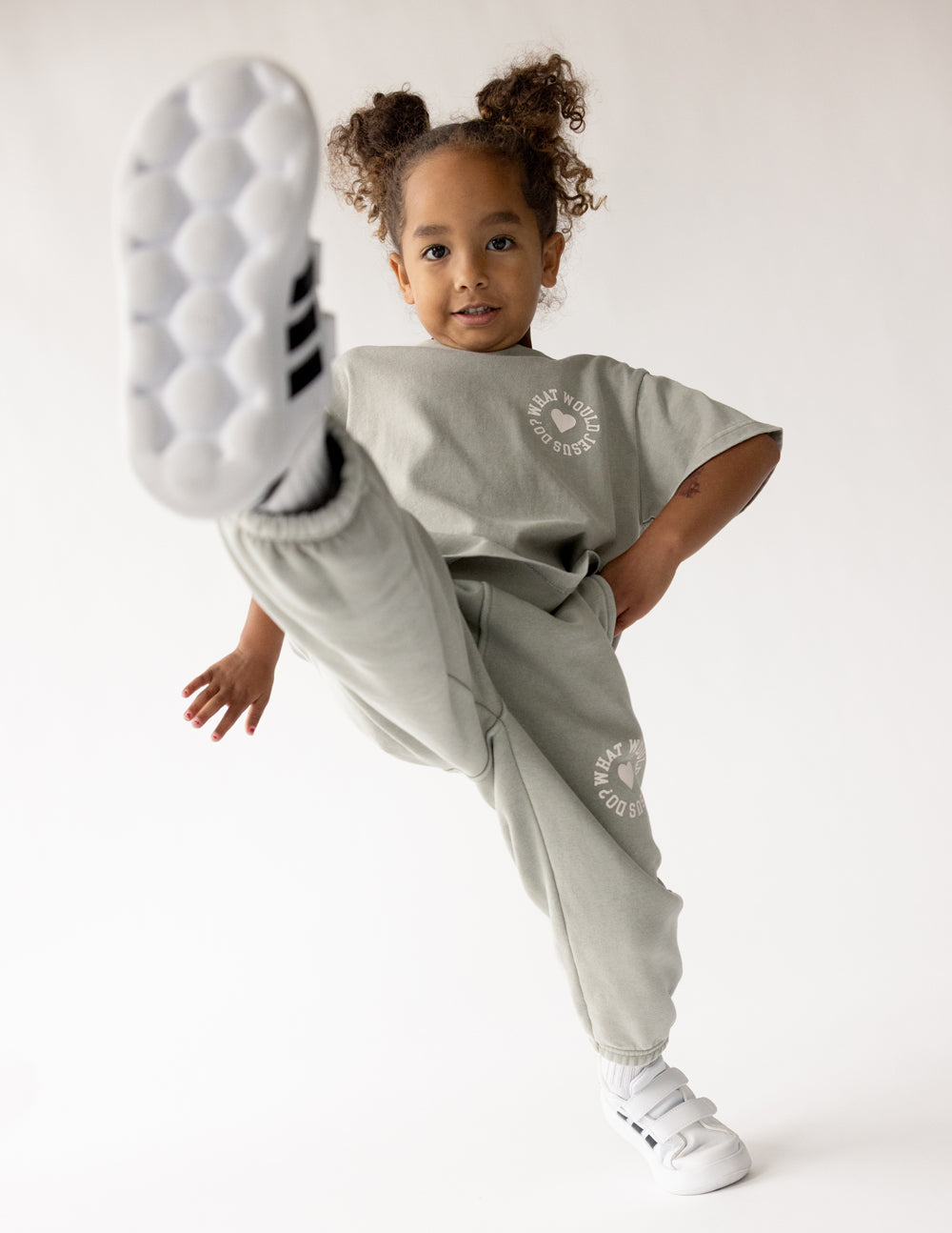 WWJD Varsity Kids Tee by Elevated Faith