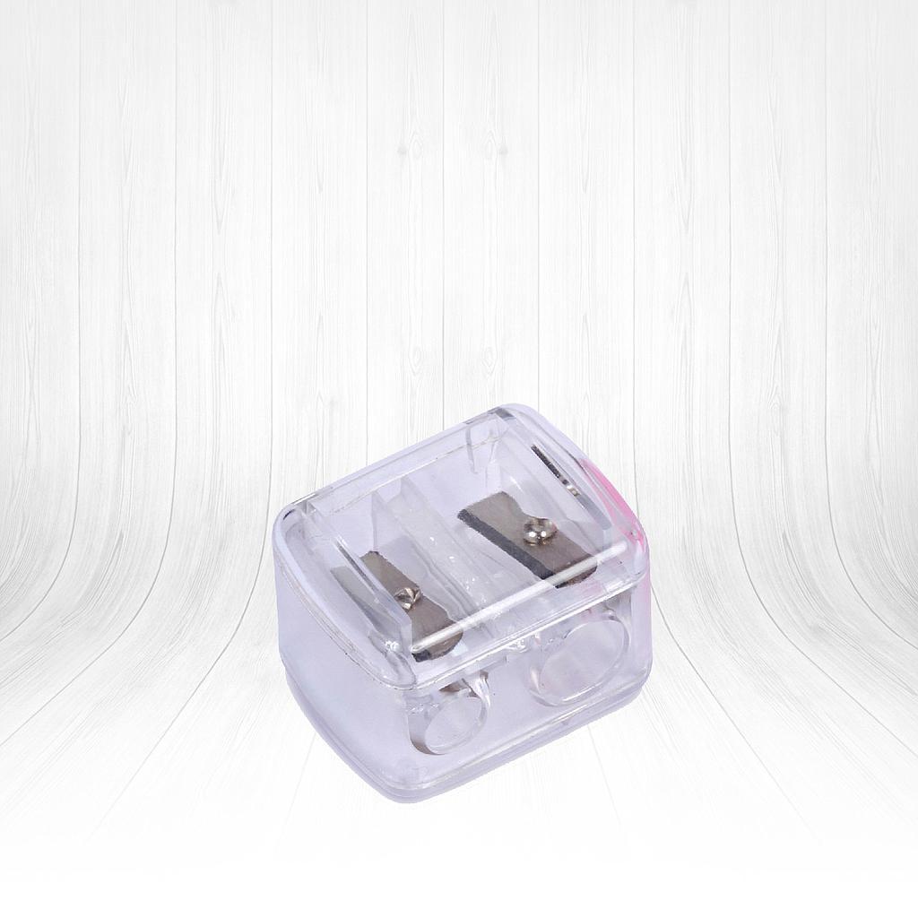 Lionesse Double Capped Pencil Sharpener PS-1 - Sharpen Two Pencils at Once, Efficient & Mess-Free by Beauty Care Bag