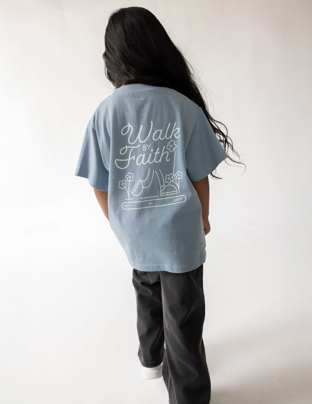 Walk by Faith Kids Tee by Elevated Faith
