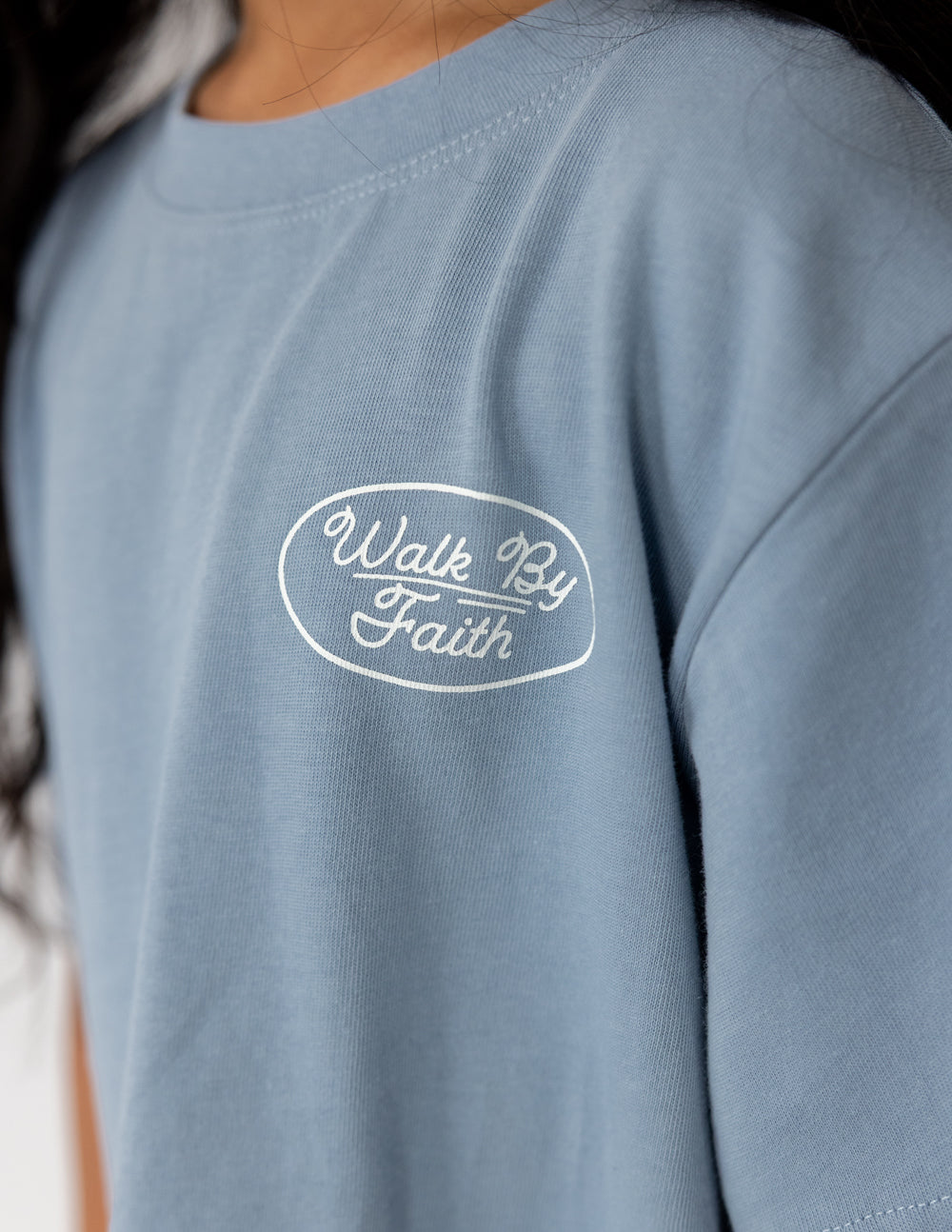 Walk by Faith Kids Tee by Elevated Faith
