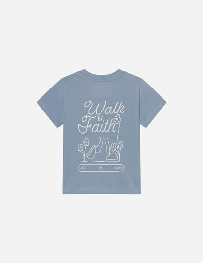 Walk by Faith Kids Tee by Elevated Faith