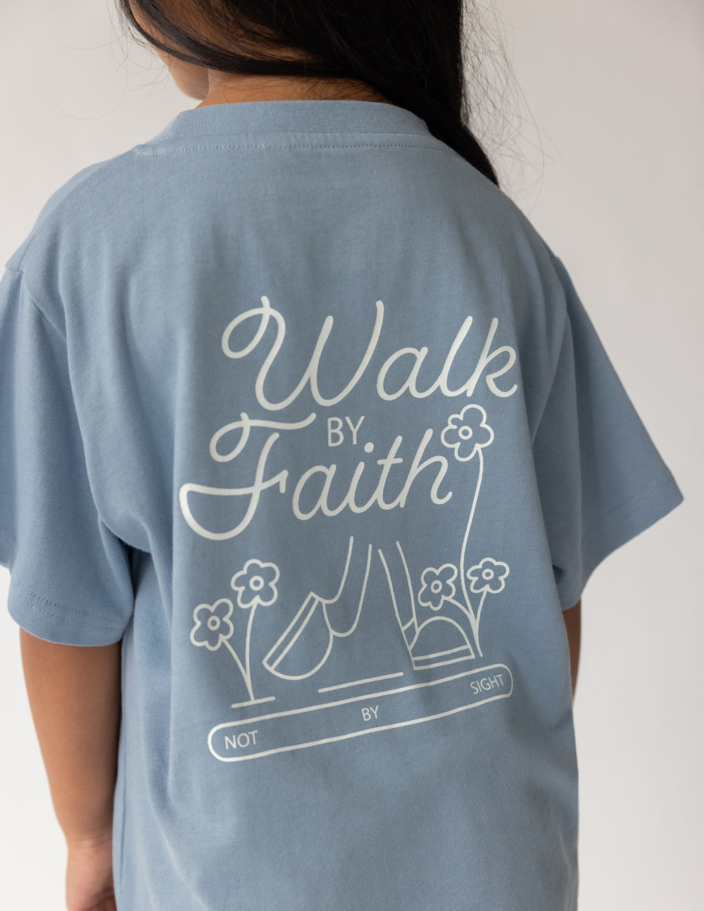 Walk by Faith Kids Tee by Elevated Faith