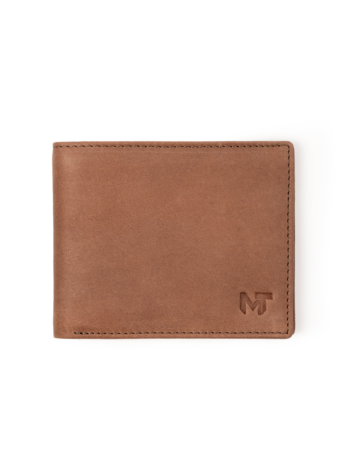 Tan Brown Slate Wallet - Mat finish by Classy Leather Bags