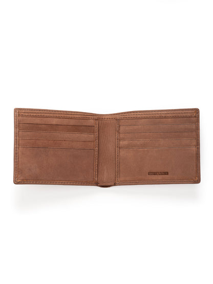 Tan Brown Slate Wallet - Mat finish by Classy Leather Bags