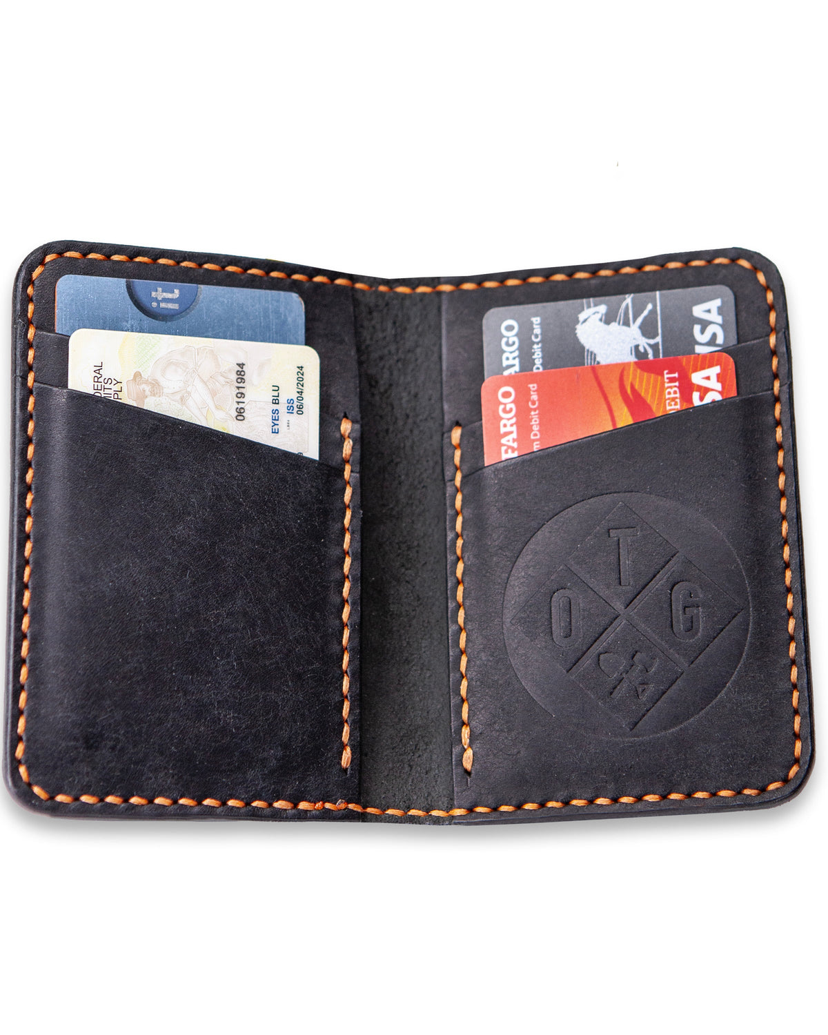 Borderland Leather Bifold Wallet by Off The Grid Surplus