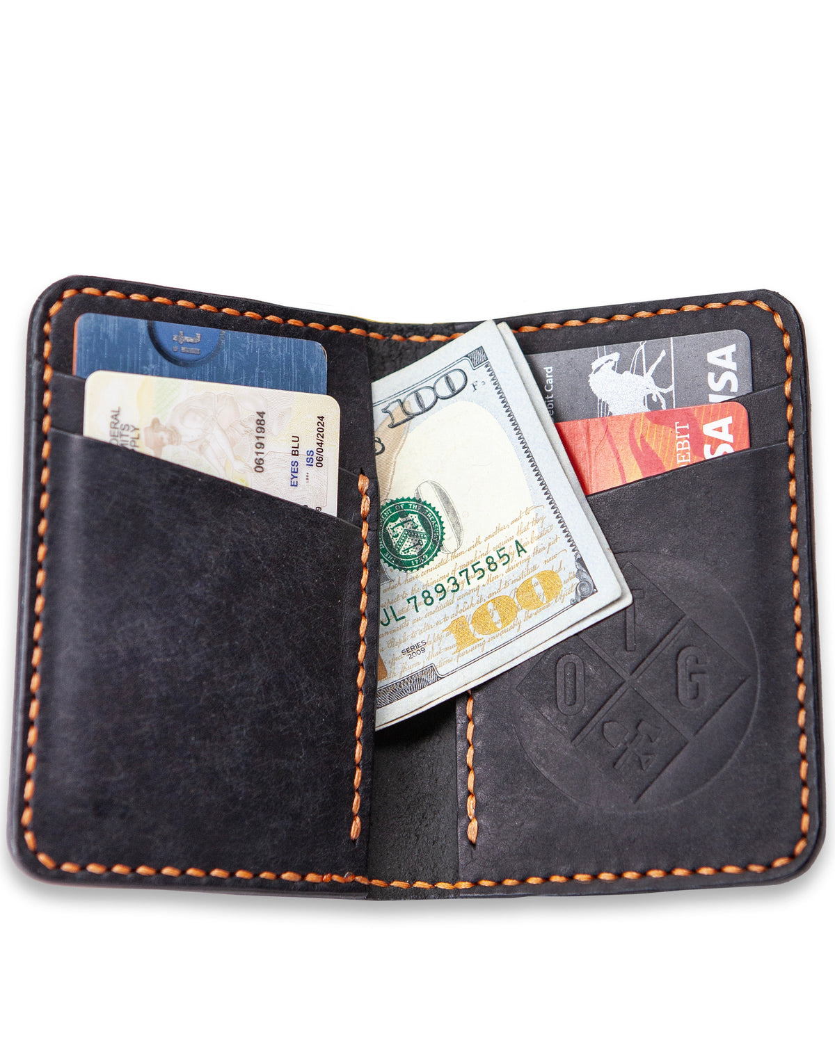 Borderland Leather Bifold Wallet by Off The Grid Surplus