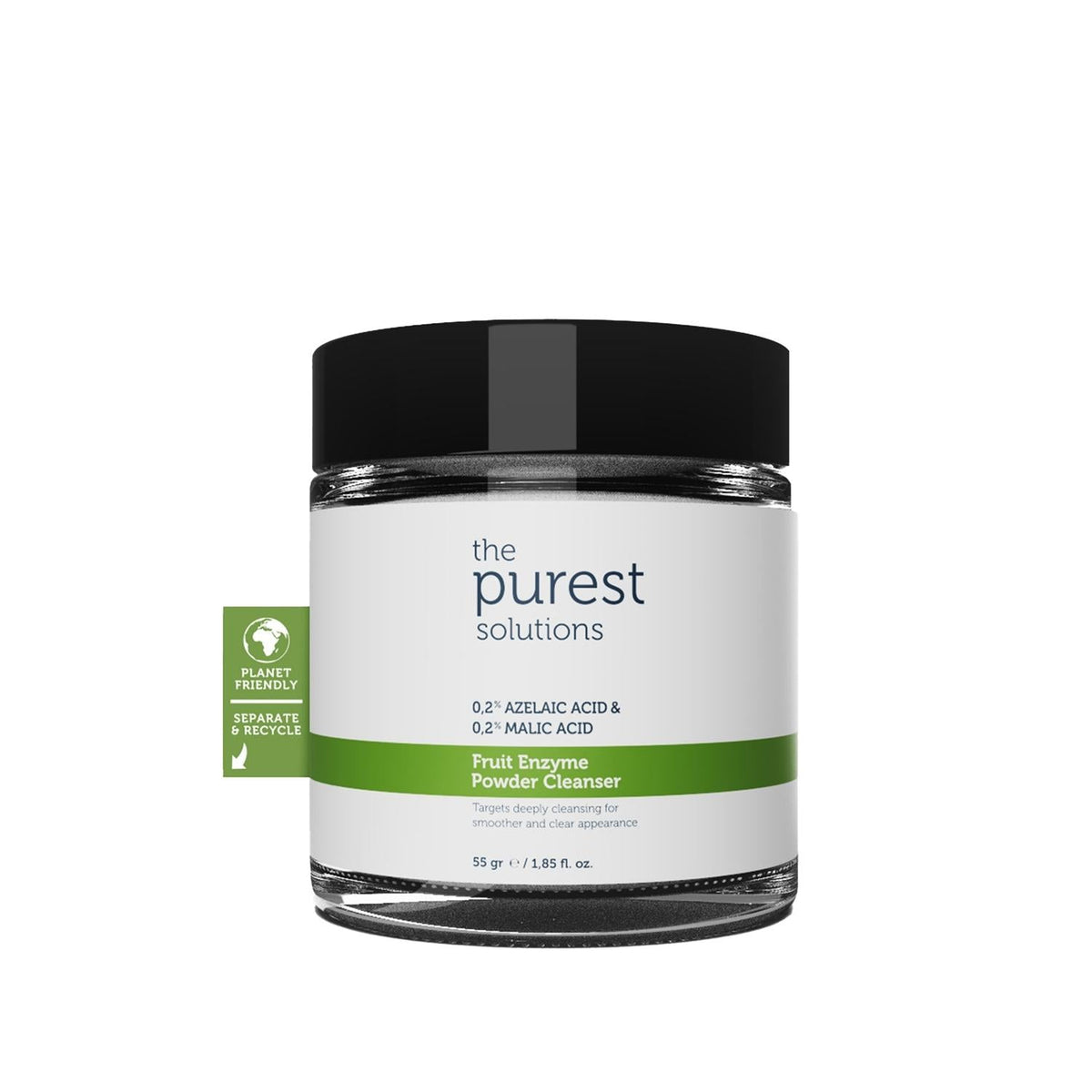 The Purest Solutions fruit enzyme powder cleanser, 55g