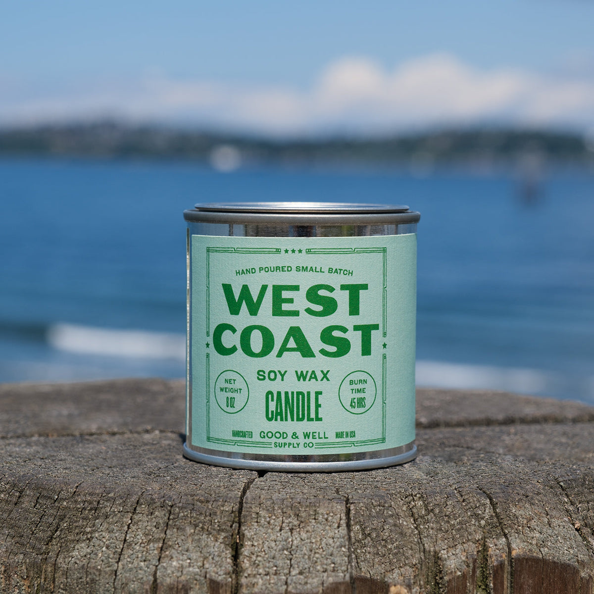West Coast Soy Candle by Good & Well Supply Co.