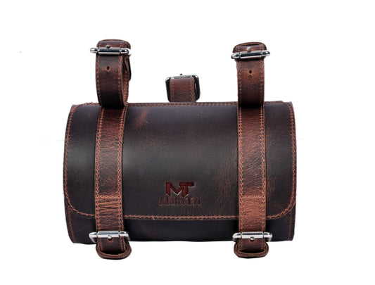 Grayson Motorbike Side Pouch by Classy Leather Bags