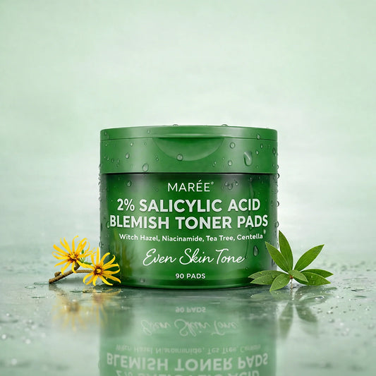 Witch hazel exfoliating clearing pads