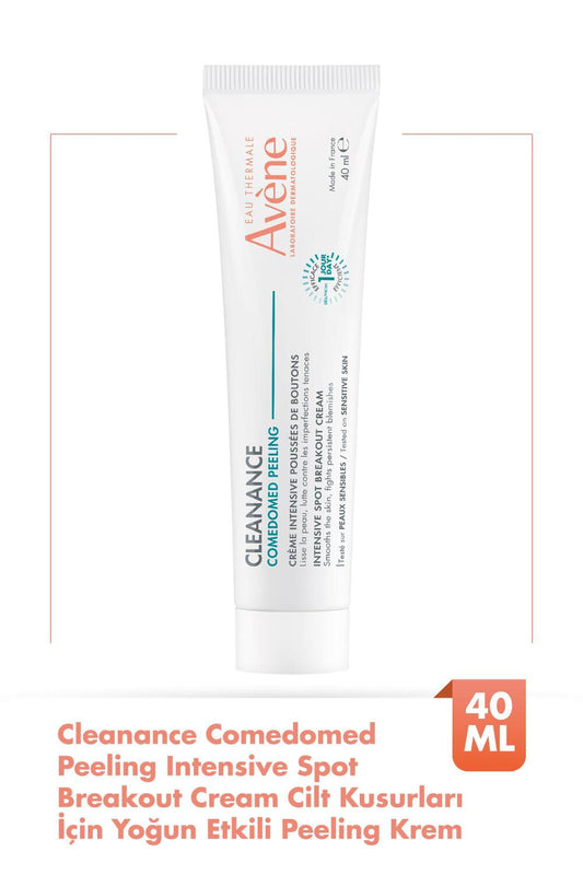Avene Cleanance Comedomed exfoliating peeling for acne-prone skin, 40ml