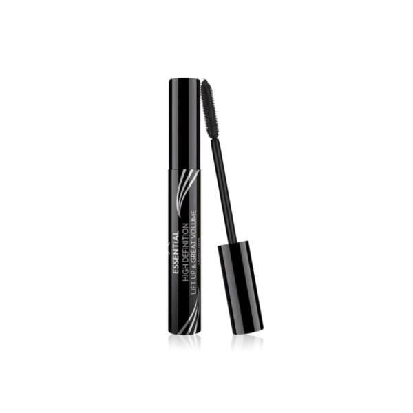 Golden Rose Essential High Definition Lift Up & Great Volume Mascara: Dramatic Volume, Intense Definition, Long Lasting Eye Makeup by Beauty Care Bag