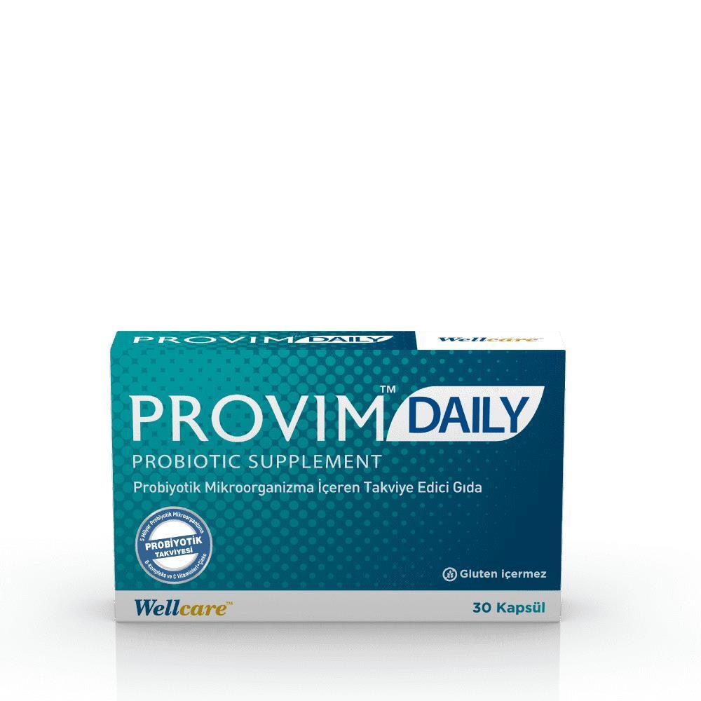 Wellcare Provim daily probiotic supplement with vitamins