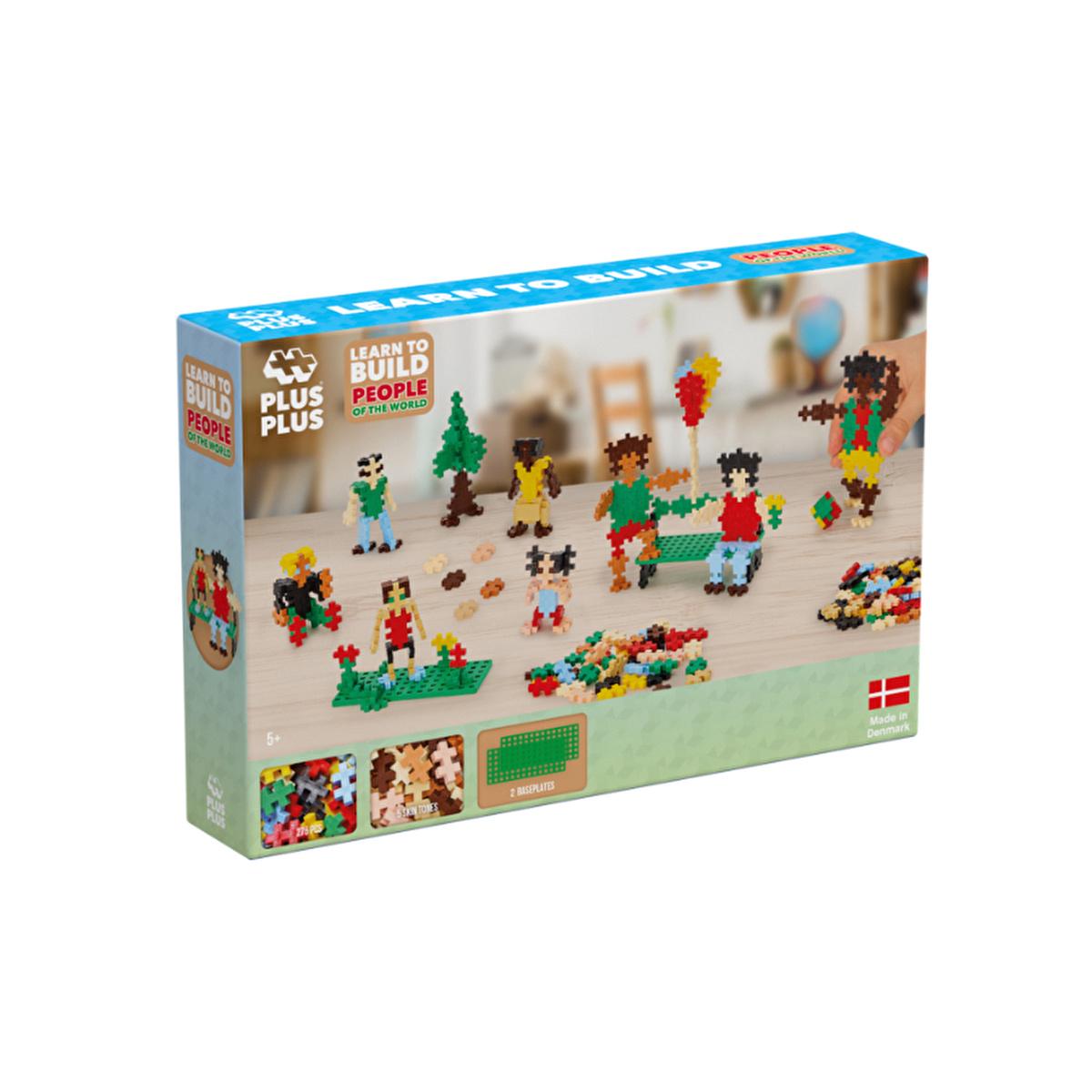Plus Plus Construction Toy Set - 275 Pieces for Creative Building & Learning by Beauty Care Bag