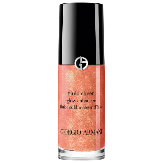 Fluid Beauty Liquid Sheer Glow Enhancer Highlighter - Multi-Use Complexion Enhancer for Dewy Glow, Radiant Finish by Beauty Care Bag