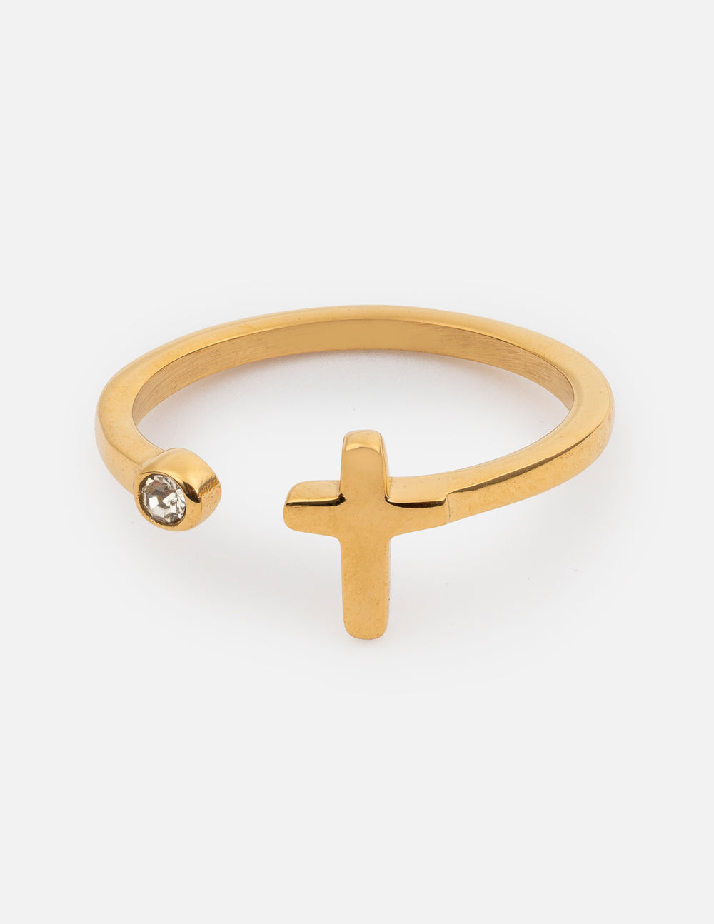 Wrapped Cross Gem Ring by Elevated Faith