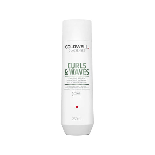 Goldwell Dualsenses Curls & Waves Moisturizing Shampoo for Curly Hair - Hydrating, Sulfate-Free, 250ml by Beauty Care Bag