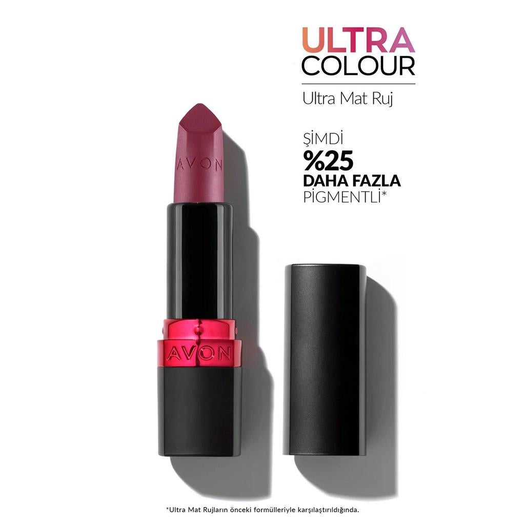 Avon Ultra Matte Lipstick in Berry Blast 3.6g by Beauty Care Bag