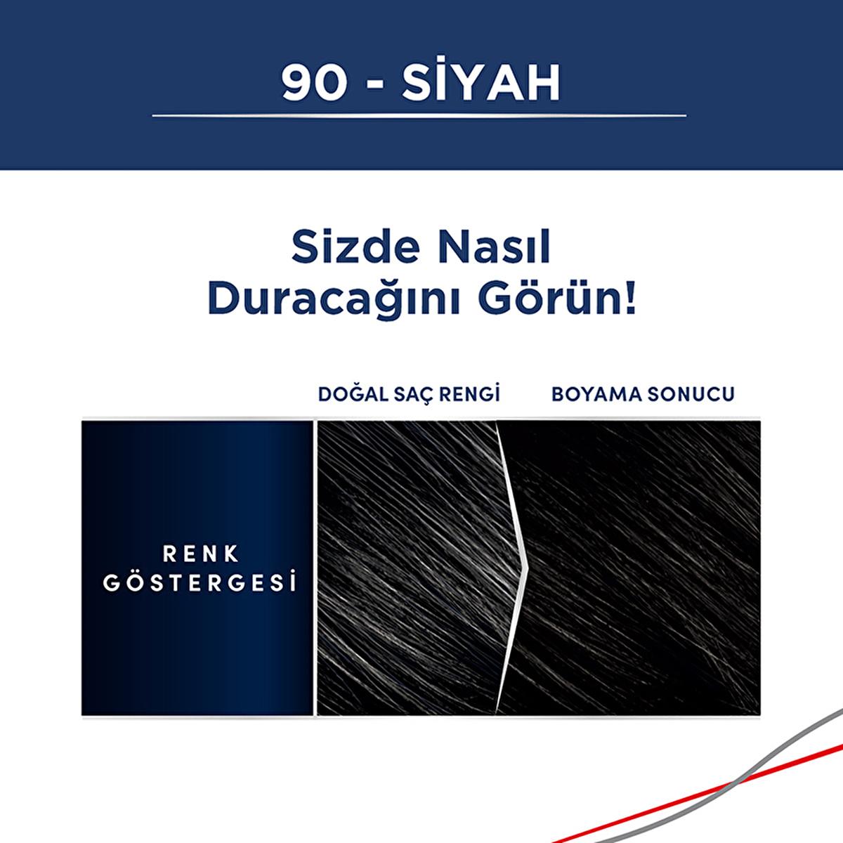 Men Perfect hair dye kit for gray coverage in men's hair