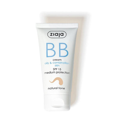 Ziaja Natural Tone BB Cream for Oily & Combination Skin 50ml by Beauty Care Bag