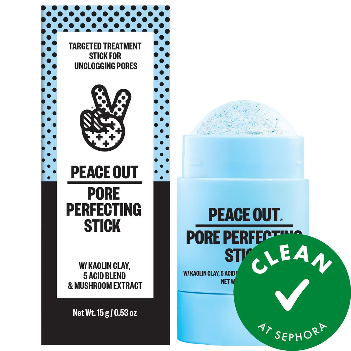 AHA pore and blackhead exfoliator treatment stick