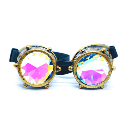 Steampunk Goggles and Kaleidoscope Glasses by SoJourner