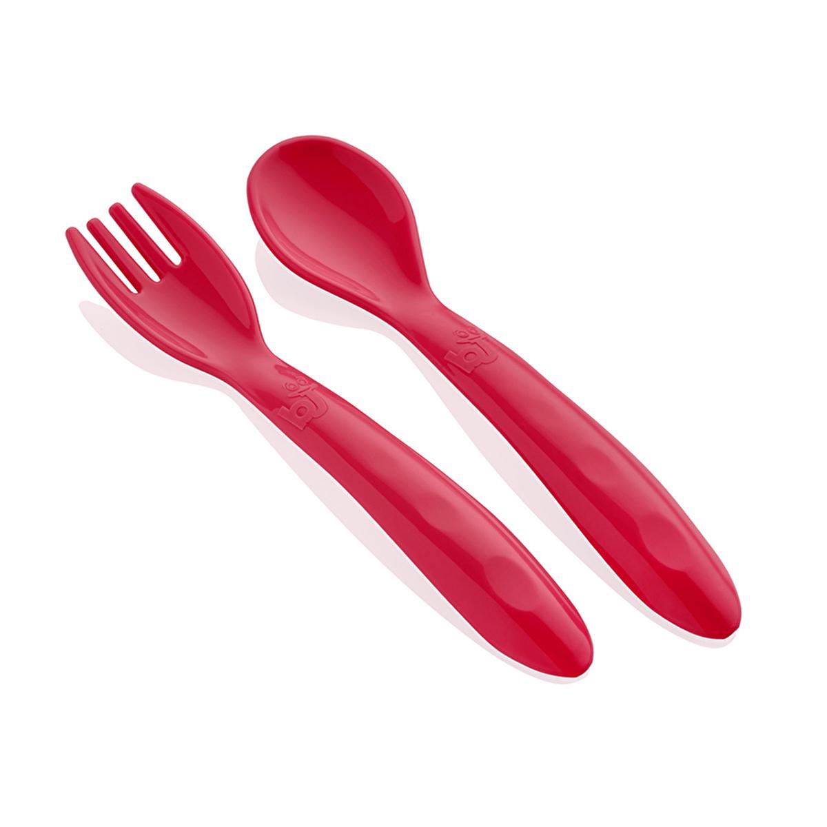 Babyjem Baby Utensil Set - Soft Baby Cutlery & Dishwasher Safe Feeding Tools for Self-Feeding Infants by Beauty Care Bag