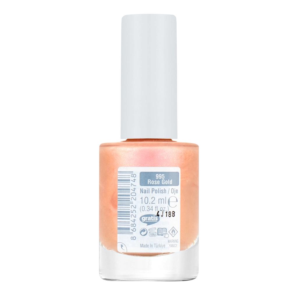 Beaulis Paint It Nail Polish in 995 Rose Gold 8ml by Beauty Care Bag