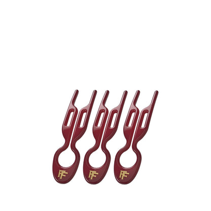 Fiona Franchimon Nº1 HAIRPIN Ruby Red Hairpin 3-Pack by Beauty Care Bag