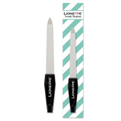 Lionesse Nail File TT-116 for Smooth Manicure Shaping by Beauty Care Bag