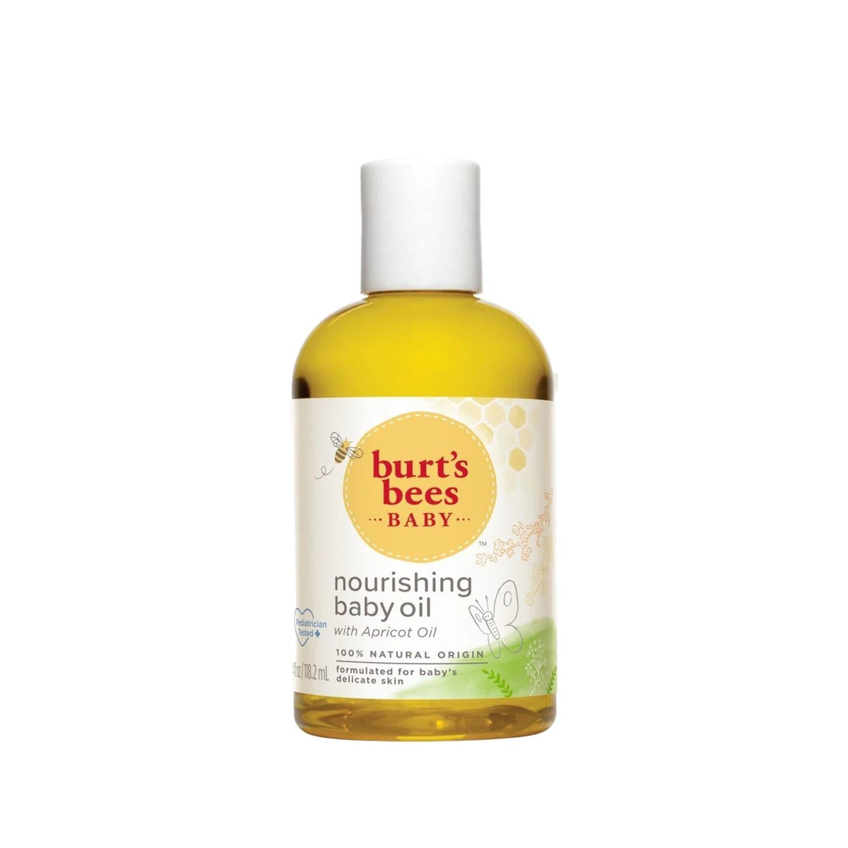 Burt's Bees Baby Bee Nourishing Baby Oil - Natural, Gentle, and Nourishing for Baby's Skin, 3.99 fl oz by Beauty Care Bag