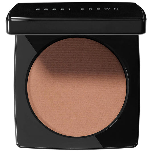 Buildable bronzer powder for natural-looking warmth