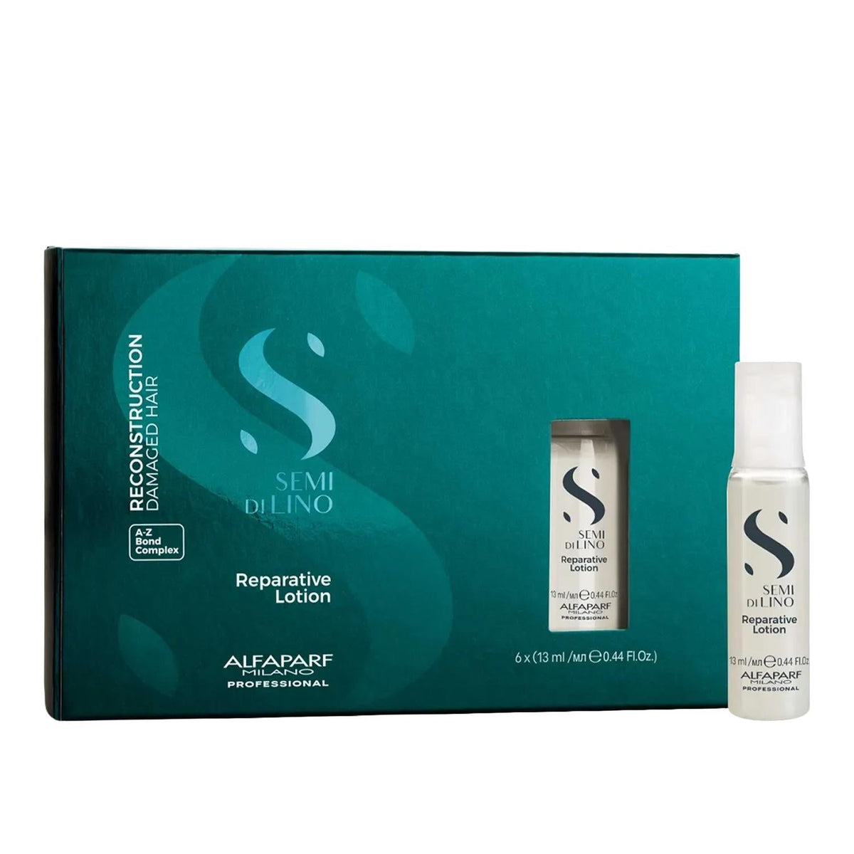 Alfaparf Semi Di Lino Reconstruction Repairing Hair Serum 6x13 ml by Beauty Care Bag